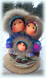 Alaskan handmade dolls