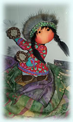 Alaskan handmade dolls