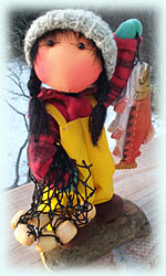 Alaskan handmade dolls