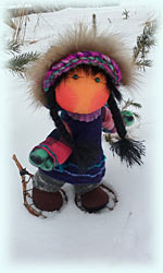 Alaskan handmade dolls